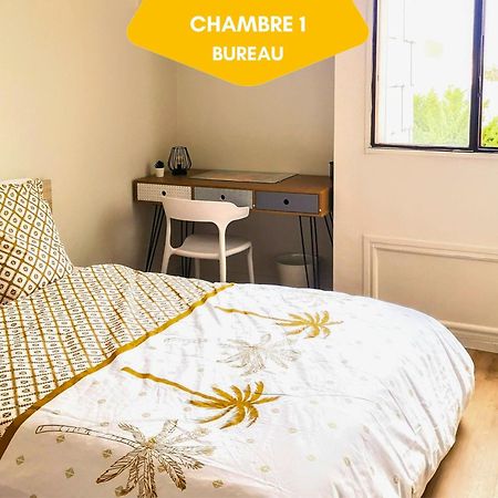Ideal Groupe - Grands Espaces - 4 Chambres - Parking Gratuit - Proche Centre, Gare & Transports - Wifi - Offre Special De Reduction Jusqu'A -50 Le Mans Extérieur photo