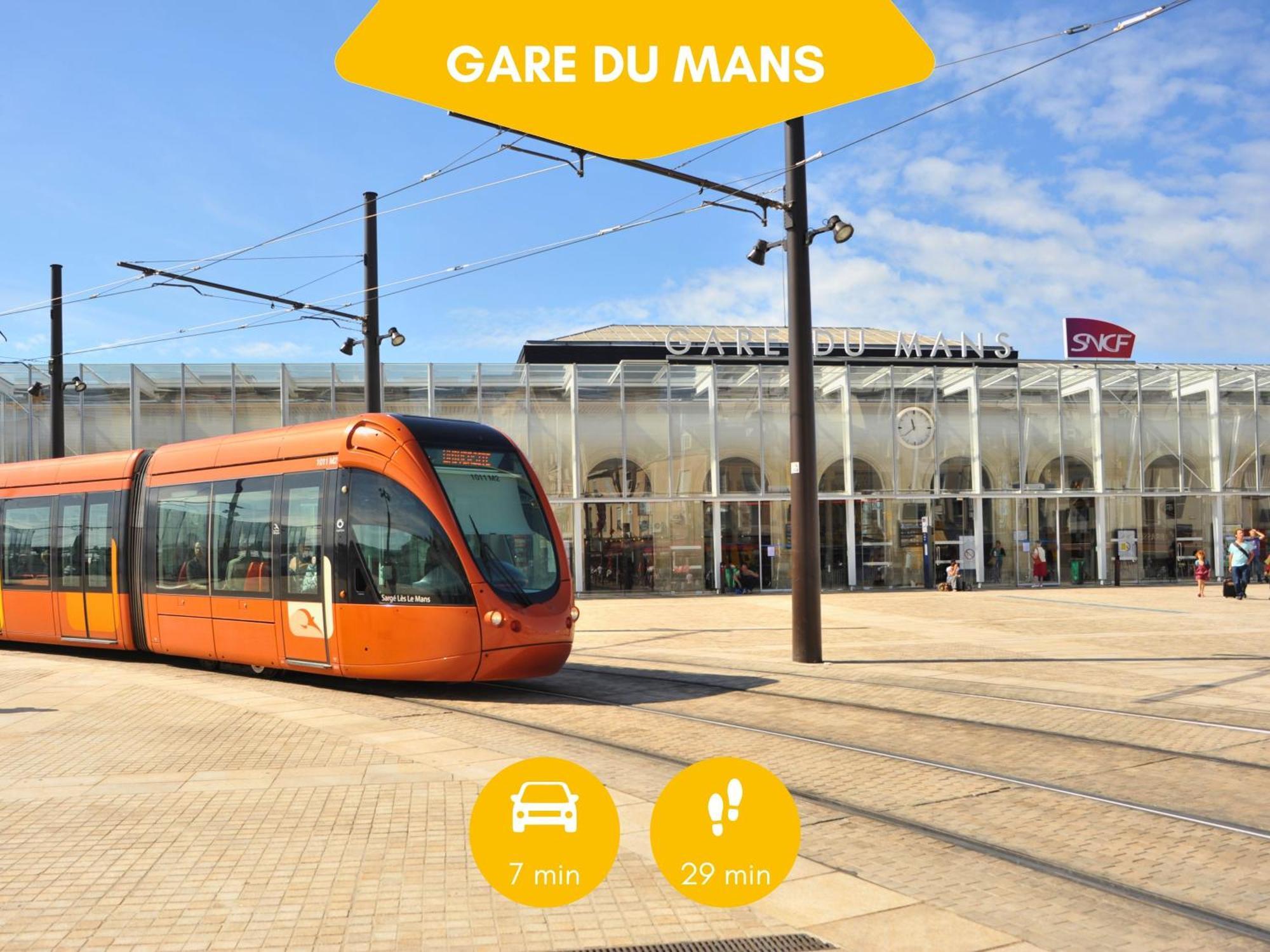 Ideal Groupe - Grands Espaces - 4 Chambres - Parking Gratuit - Proche Centre, Gare & Transports - Wifi - Offre Special De Reduction Jusqu'A -50 Le Mans Extérieur photo
