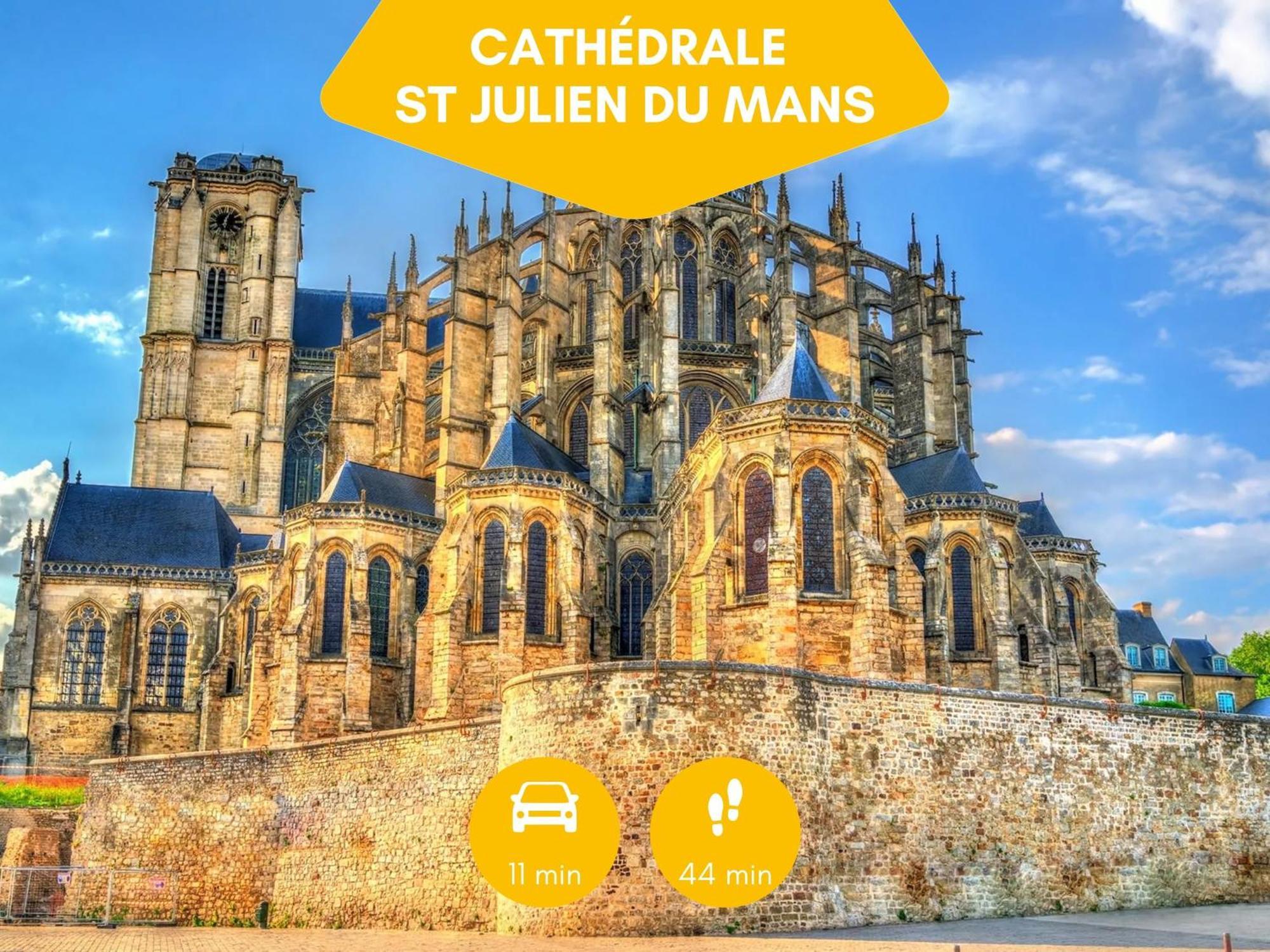 Ideal Groupe - Grands Espaces - 4 Chambres - Parking Gratuit - Proche Centre, Gare & Transports - Wifi - Offre Special De Reduction Jusqu'A -50 Le Mans Extérieur photo